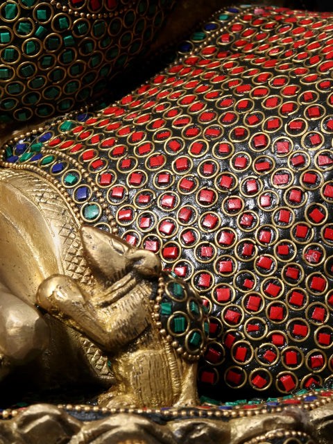 23'' Four Hand Ganesha | Fine Stone Work