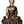 32'' Shakyamuni Buddha With Dragon Engraved | Brass Statue