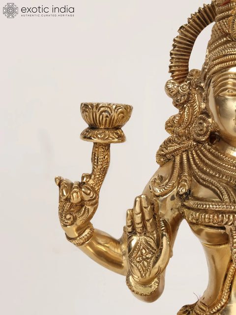 Superfine Goddess Of Wealth Lakshmi | Brass