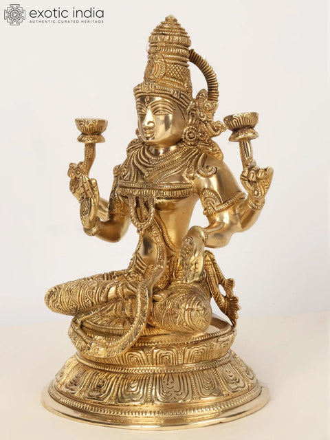 Superfine Goddess Of Wealth Lakshmi | Brass