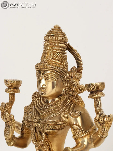 Superfine Goddess Of Wealth Lakshmi | Brass