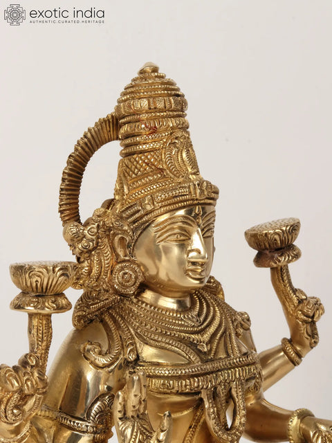 Superfine Goddess Of Wealth Lakshmi | Brass