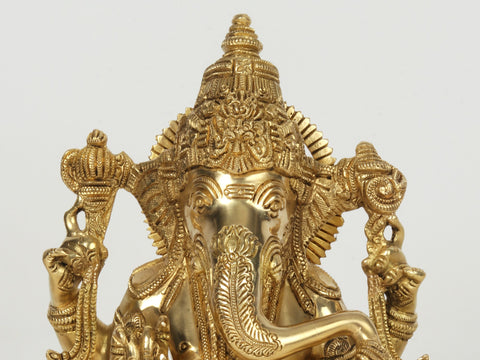 Superfine God of Wisdom Ganesha | Brass