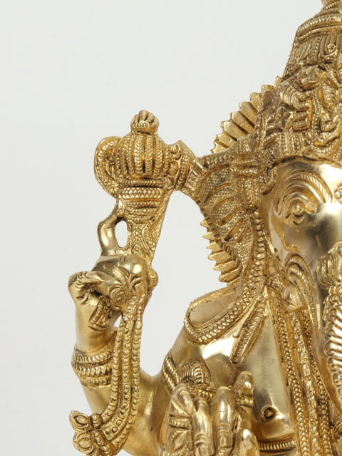 Superfine God of Wisdom Ganesha | Brass