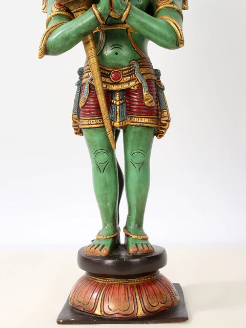 21'' Lord Hanuman In Anjali Mudra | Brass