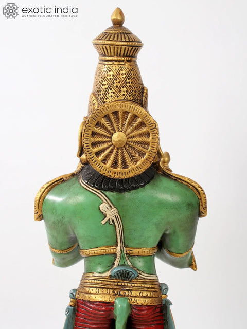 21'' Lord Hanuman In Anjali Mudra | Brass