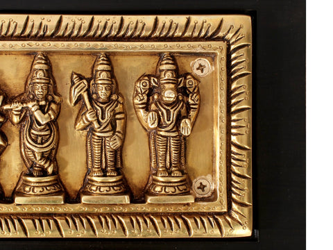 16" Ten Incarnation of Lord Vishnu (Dashavatara) | Wall Hanging
