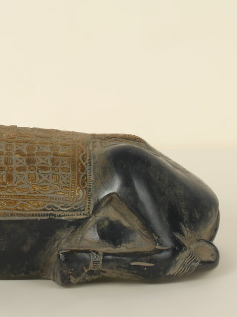 10'' Shiva Vahana Nandi Seated | Brass