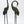 39" Large Brass Pair of Crane Bird