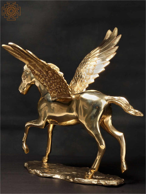 17'' Superfine Pegasus Figurines : Winged Divine Stallion
