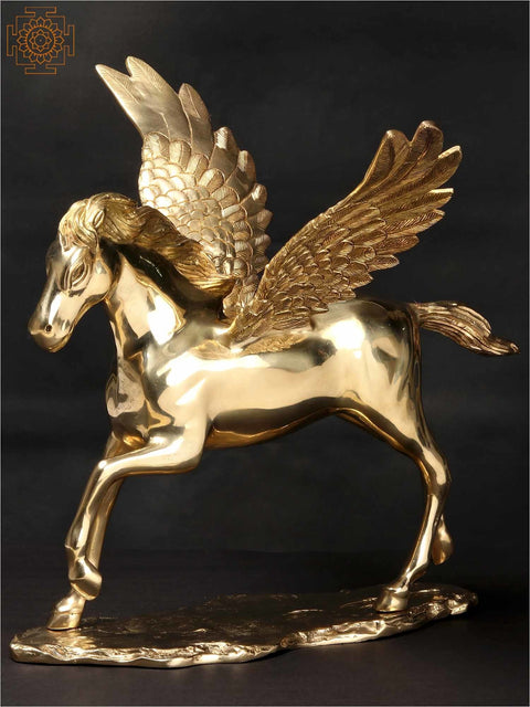 17'' Superfine Pegasus Figurines : Winged Divine Stallion