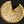 5" Brass with Gold Plated Lotus Leaf | Wall Decor