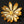 6" Brass with Gold Plated Double Layer Sun Flower | Wall Decor