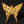 3" Brass with Gold Plated Butterfly | Wall Decor