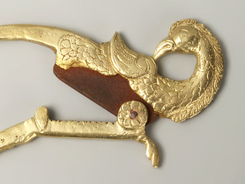 7" Brass Parrot Design Nut Cutter | Home Decor Items