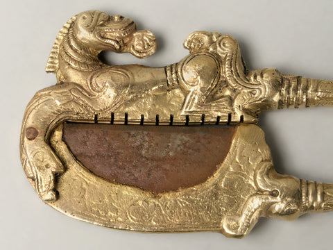 6'' Dragon Design Nut Cracker | Brass and Iron