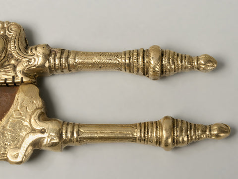 6'' Dragon Design Nut Cracker | Brass and Iron