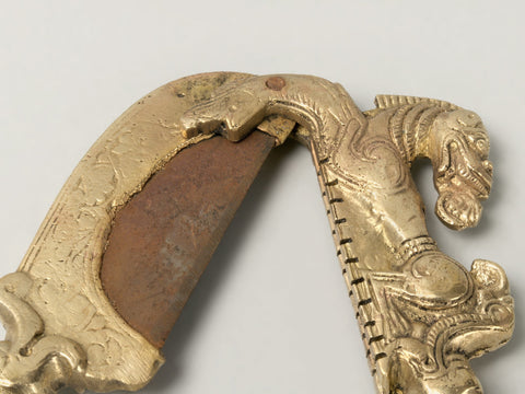 6'' Dragon Design Nut Cracker | Brass and Iron