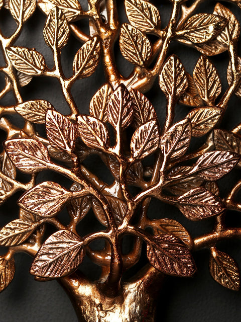 12'' Tree Of Life Wall Hanging | Brass