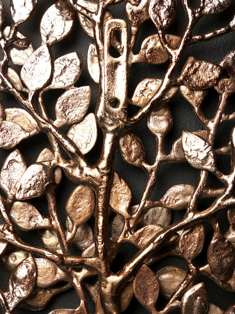12'' Tree Of Life Wall Hanging | Brass