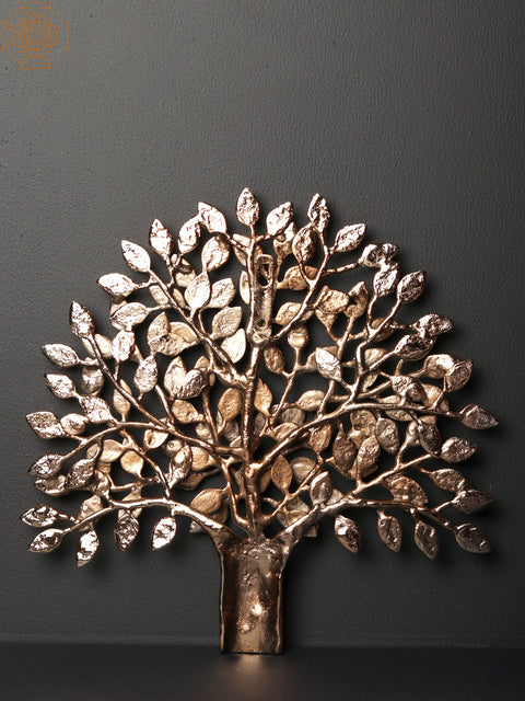 12'' Tree Of Life Wall Hanging | Brass