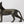 18" Black Panther Figurine in Brass