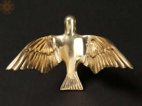 8" Wall Hanging Birds with Screw on Bottom | Home Altar Decor