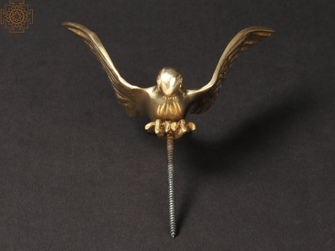 8" Wall Hanging Birds with Screw on Bottom | Home Altar Decor