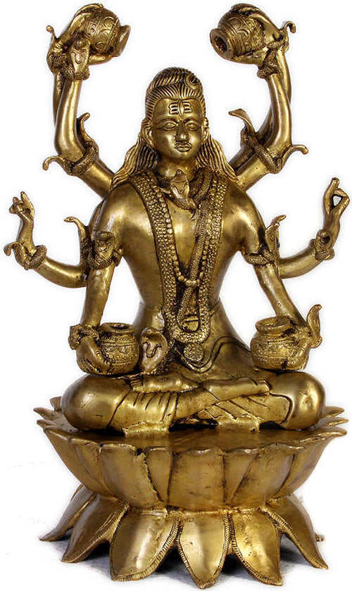 Mrityunjay Brass Idol for Pooja