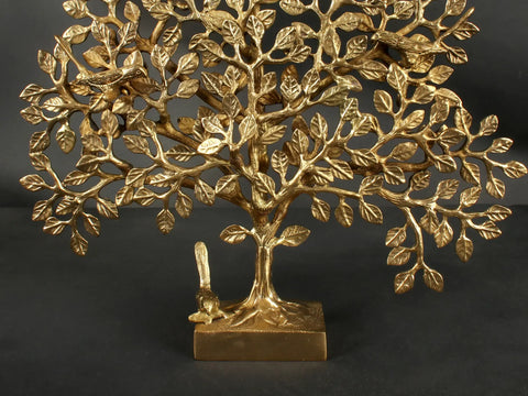 Three Birds Sitting On Tree Of Life