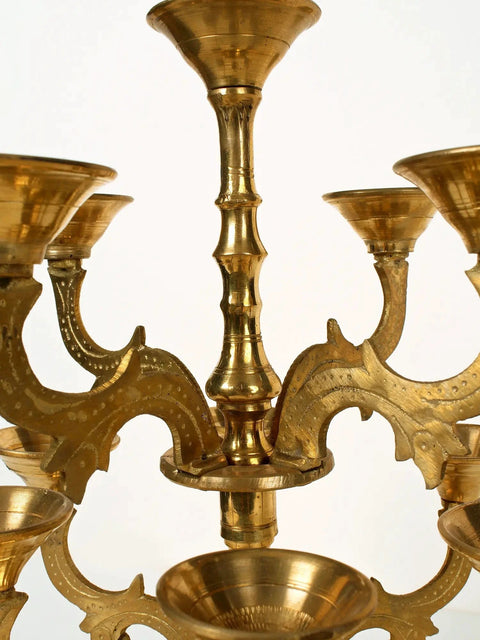 10" Brass Candle Holder