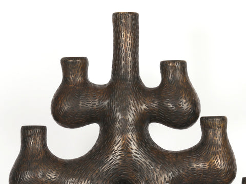 28" Designer Brass Candle Holder