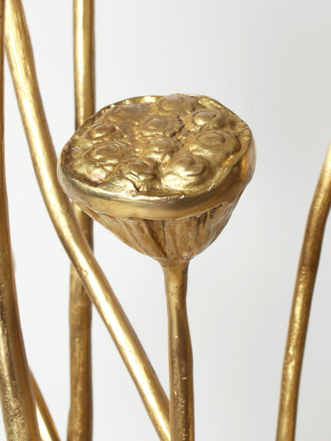 34" Brass Exquisite Tulip Flowers Bouquet