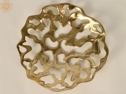 11" Handmade Brass Fruit Bowl for Home Decor