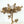 27" Guava Tree with Butterflies in Brass