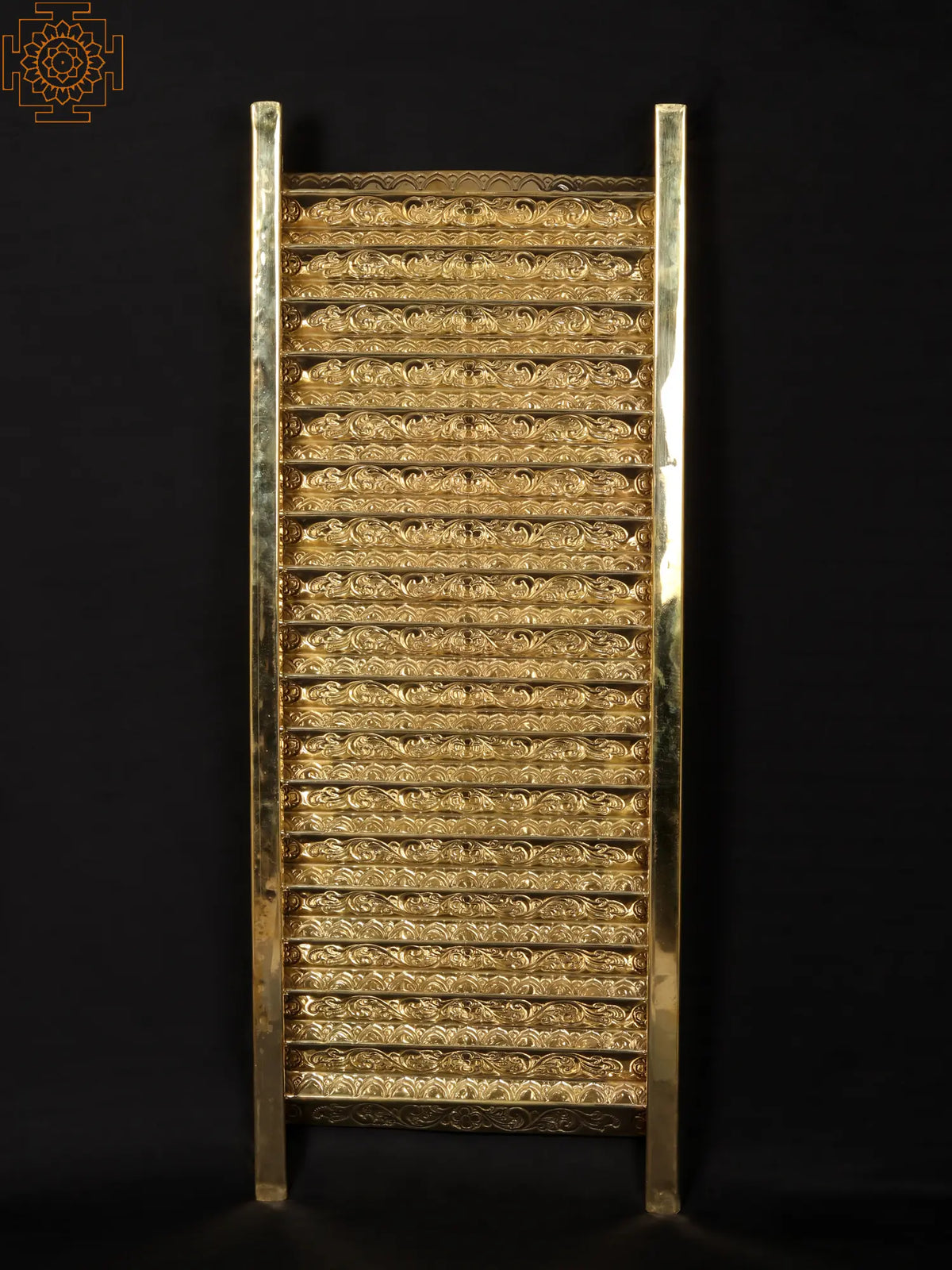 46" Superfine Sabarimala Ayyappan Temple (Eighteen Steps) | Brass