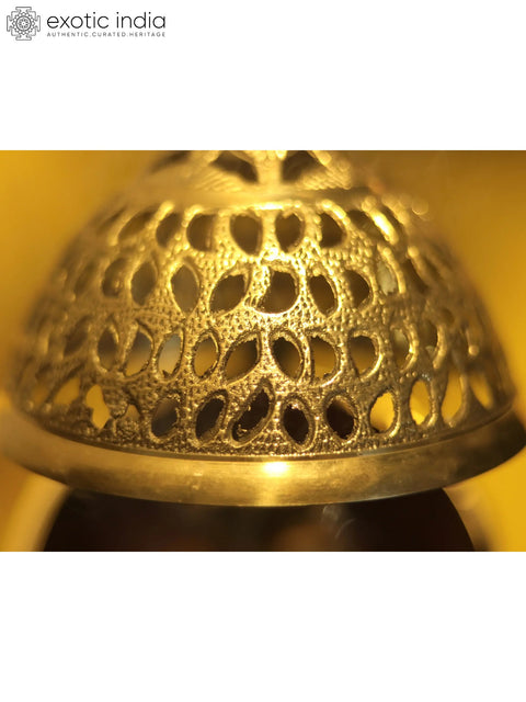 Designer Brass Incense Burner with Handle
