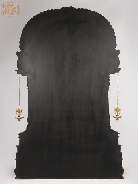 71'' Super Large Thiruvachi Wooden Frame For Hindu Idols | Made In India | Wood and Marble