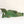 6" Green Color Relaxing Lord Buddha Statue in Brass