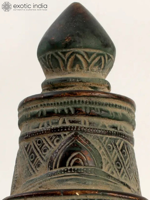 6" Lord Shiva Head in Brass