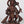11'' Blessing Lord Hanuman Statue In Brown Colour | Brass Idols