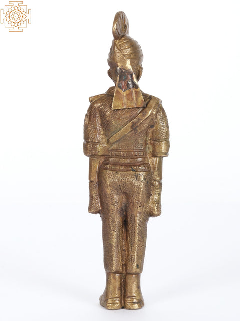 6" Border Security Force (BSF) Soldier Statue