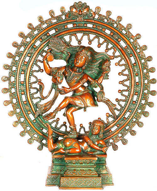 17" Nataraja The Supreme Dancer Handmade Brass Statue