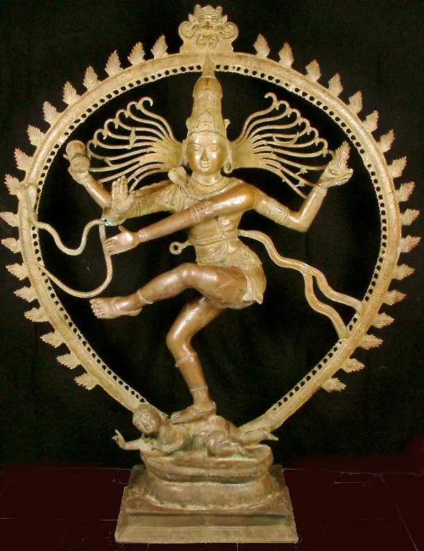 Large Size Nataraja Brass Statue for Pooja
