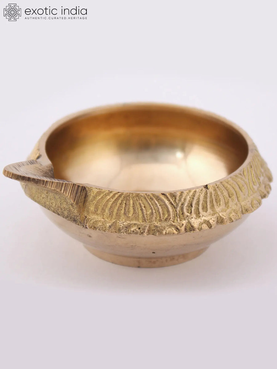 Brass Kubera Vilakku Oil Lamp for Pooja