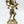 10" Lord Krishna Blowing The Conch on the Battle Field of Kurukshetra | Brass Statue