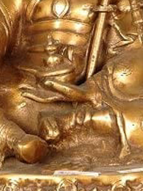 17" (Tibetan Buddhist Deity) Padmasambhava - The Second Buddha In Brass | Handmade | Made In India