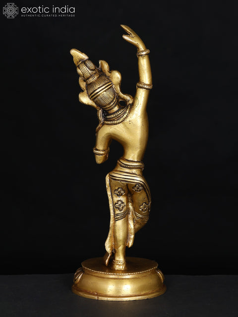 8" Brass Buddhist Mayadevi Statue - The Mother of Buddha | Handmade | Made in India