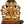 7" Five-Headed Hanuman Brass Sculpture