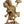 11" Shri Hanumanji Carrying Sanjeevani Mountain | Handmade Brass Statue
